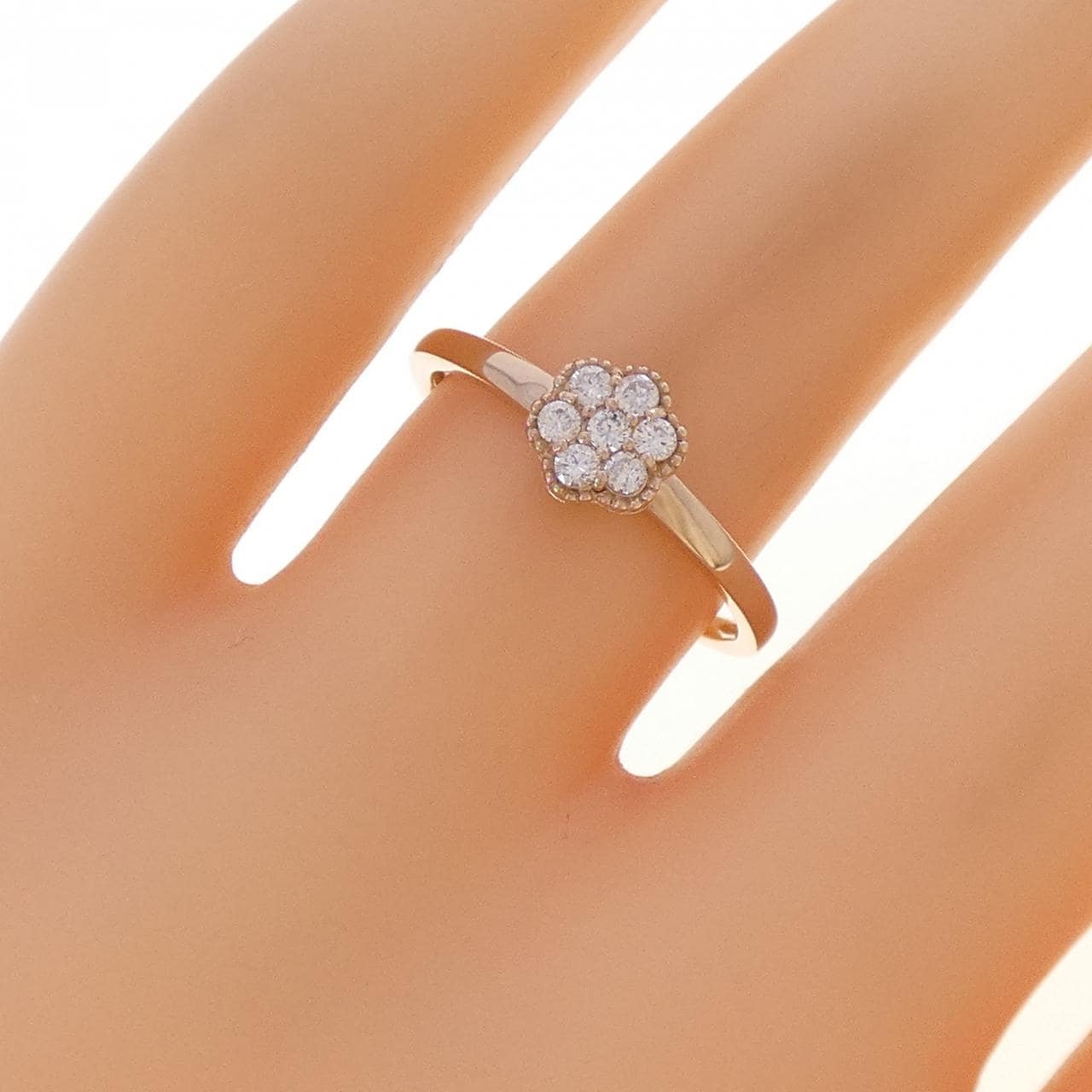 ヴァンドーム ダイヤモンド リング 0.12CT