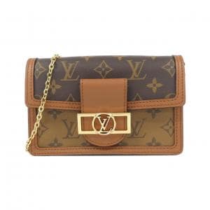 LOUIS VUITTON Monogram Portefeuille Dauphine M68746 链条钱包