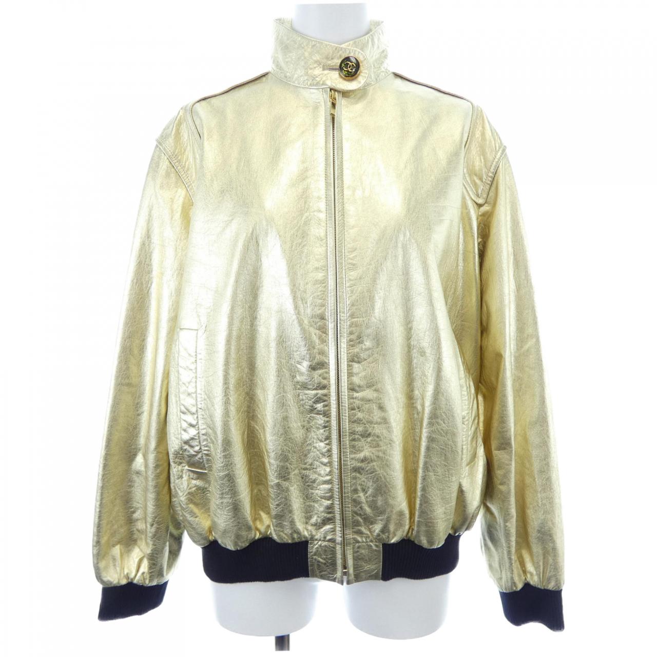 CHANEL P74075C65707 Leather Jacket