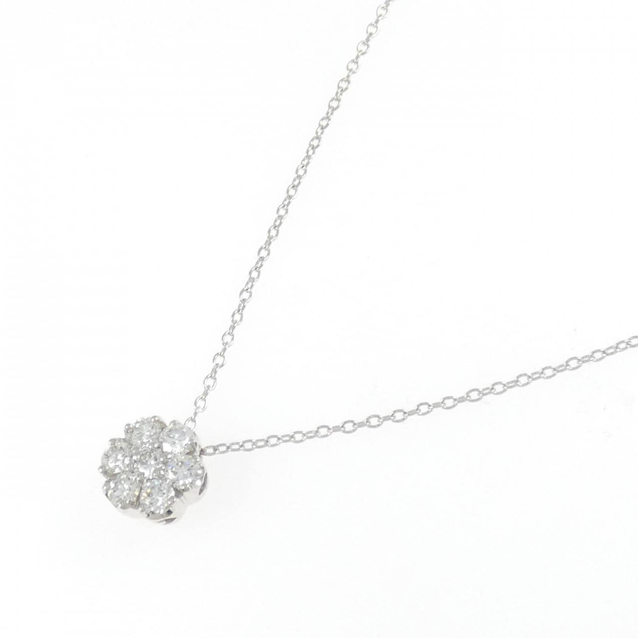 ポンテヴェキオ フラワー ネックレス 0.50CT