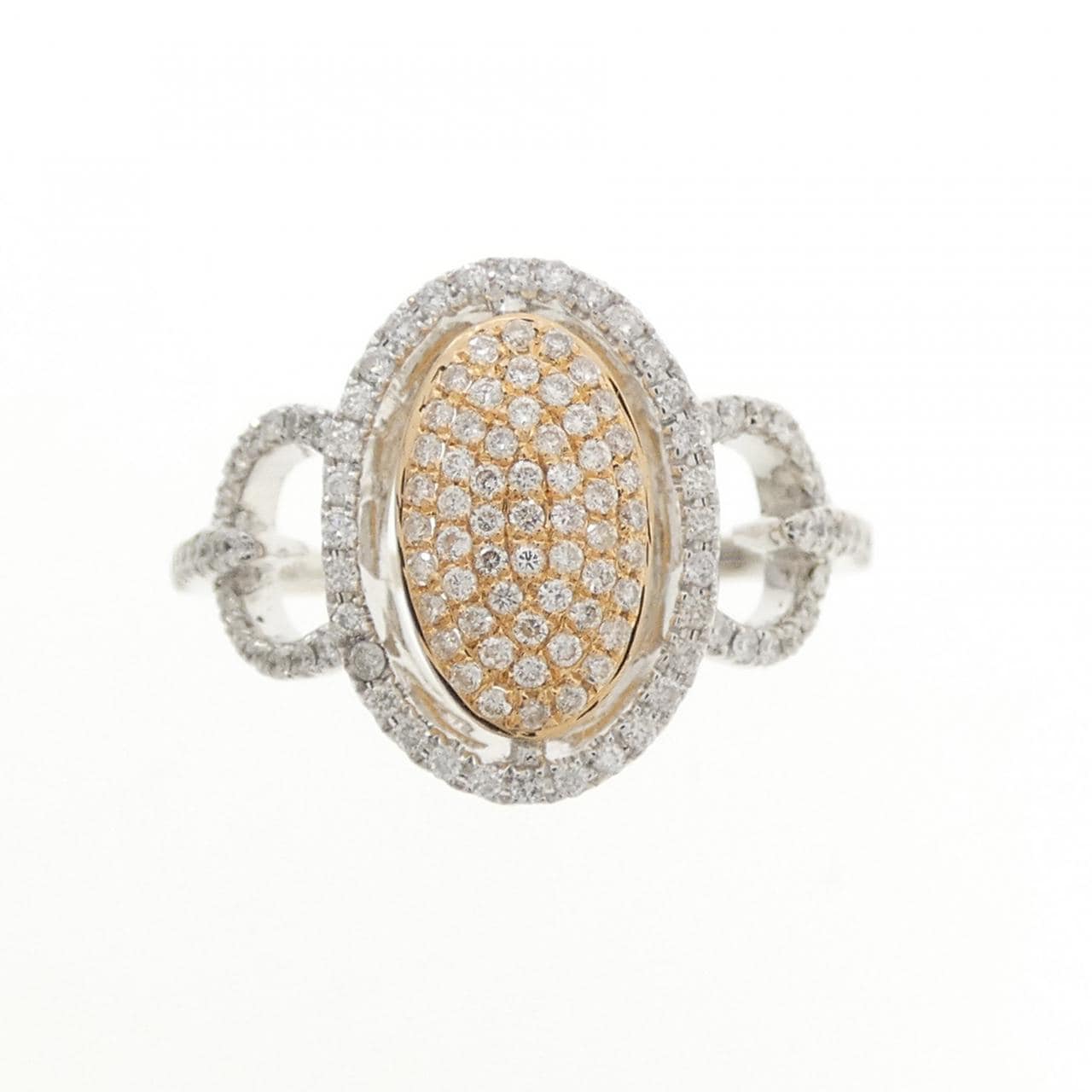 K18WG/K18PG ダイヤモンド リング 0.40CT