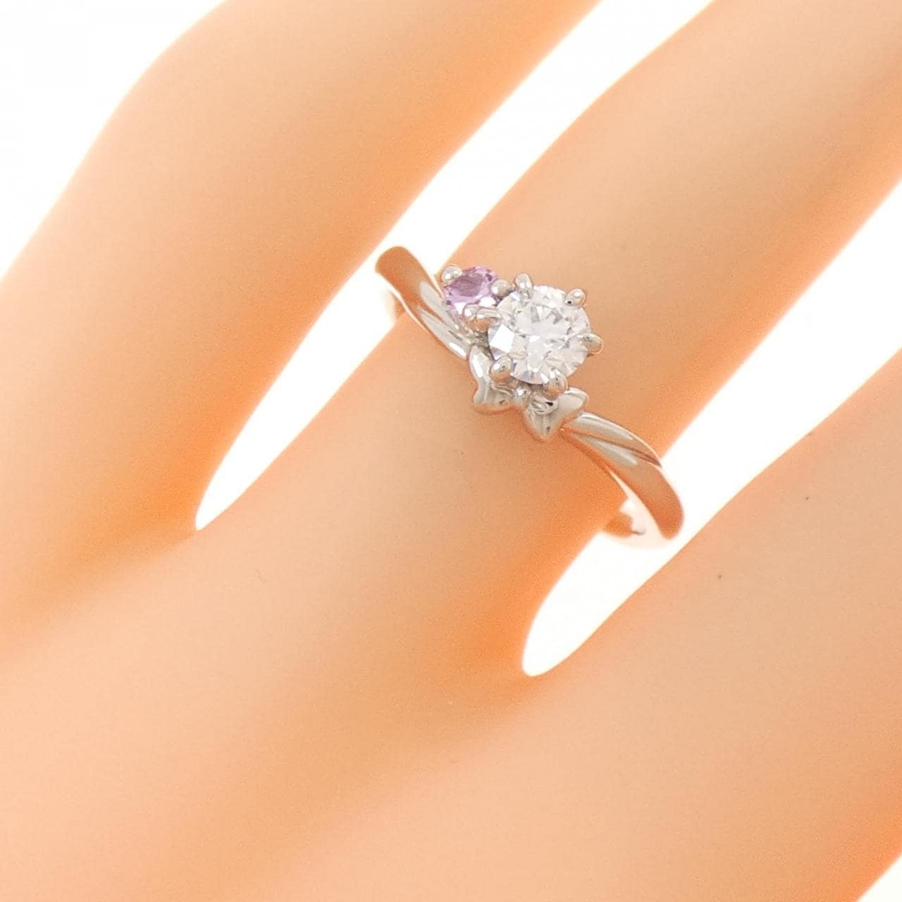 PT900 ダイヤモンド リング 0.300CT D VS1 3EXT H&C
