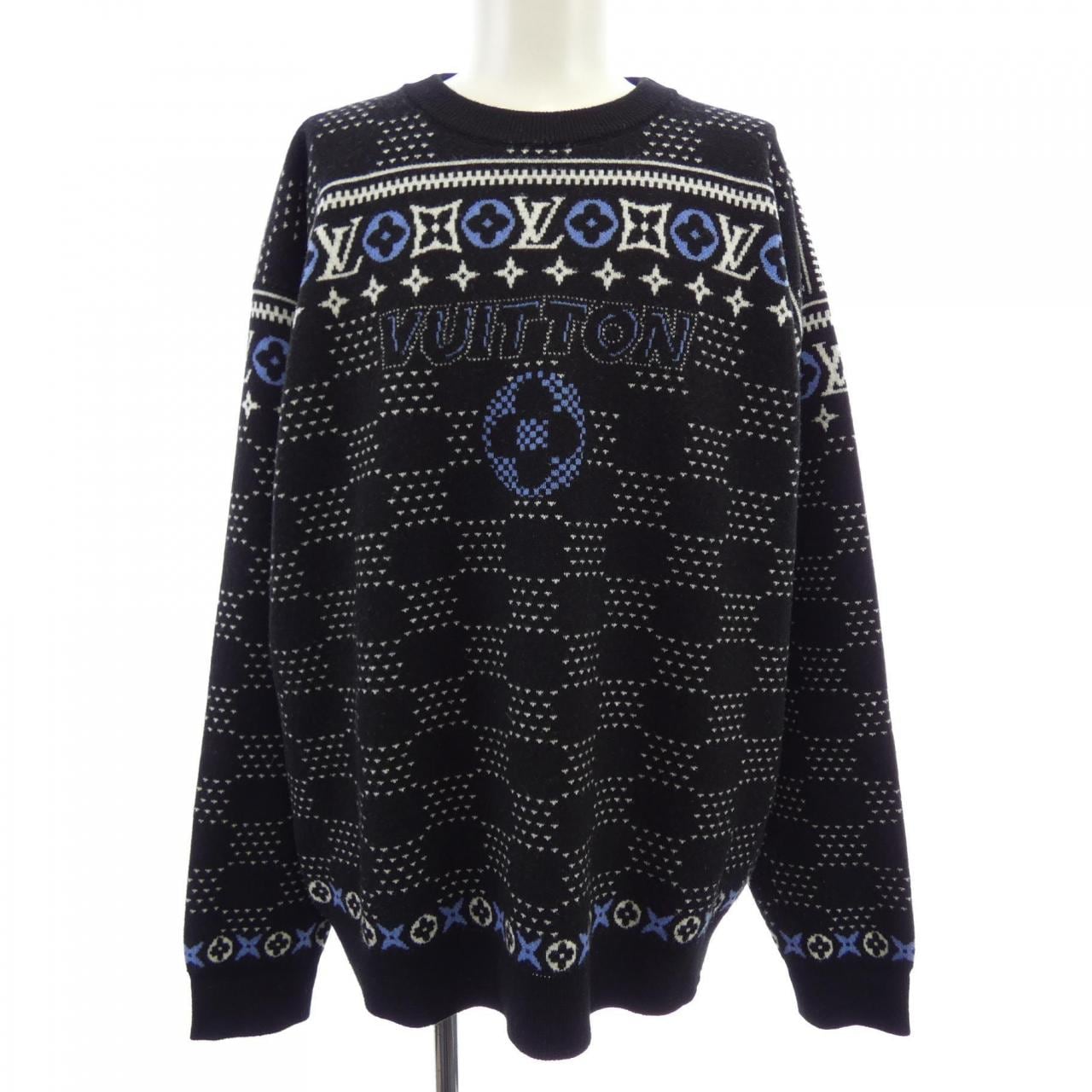 ルイヴィトン LOUIS VUITTON ジャカードウールプルオーバー HSN31WPWX ニット