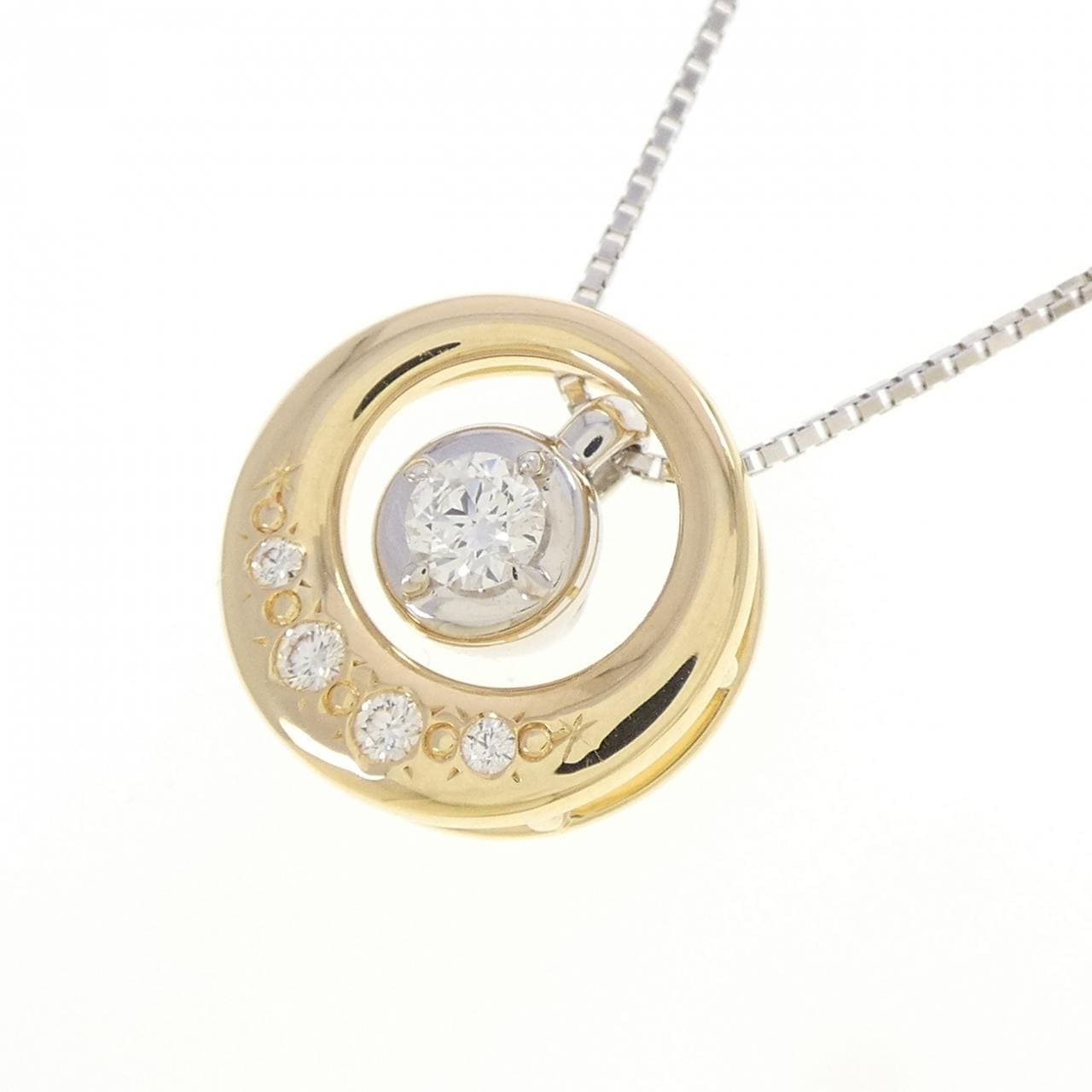 タサキ ダイヤモンド ネックレス 0.15CT