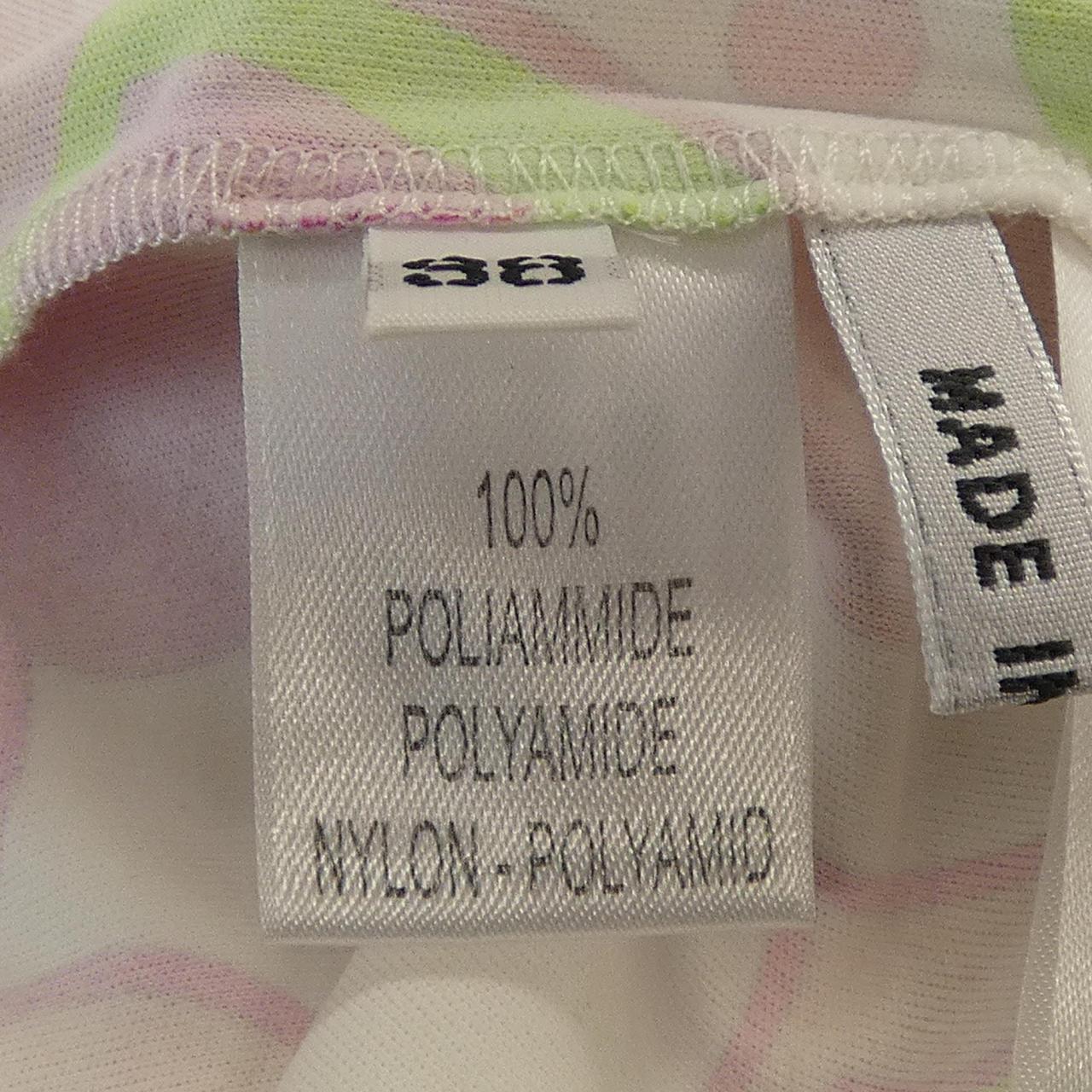 レオナール フューシャ LEONARD FUCHSIA カットワンピース