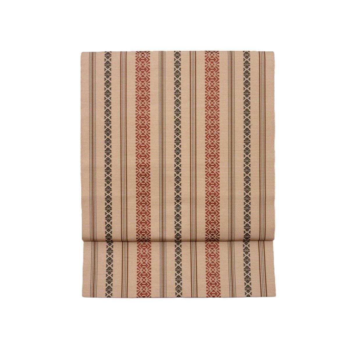 Nagoya obi dedication Hakataori pattern