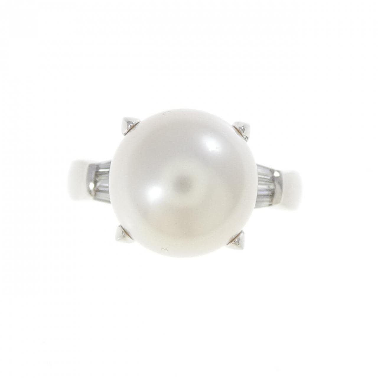 PT900 白蝶パール リング 10.4mm