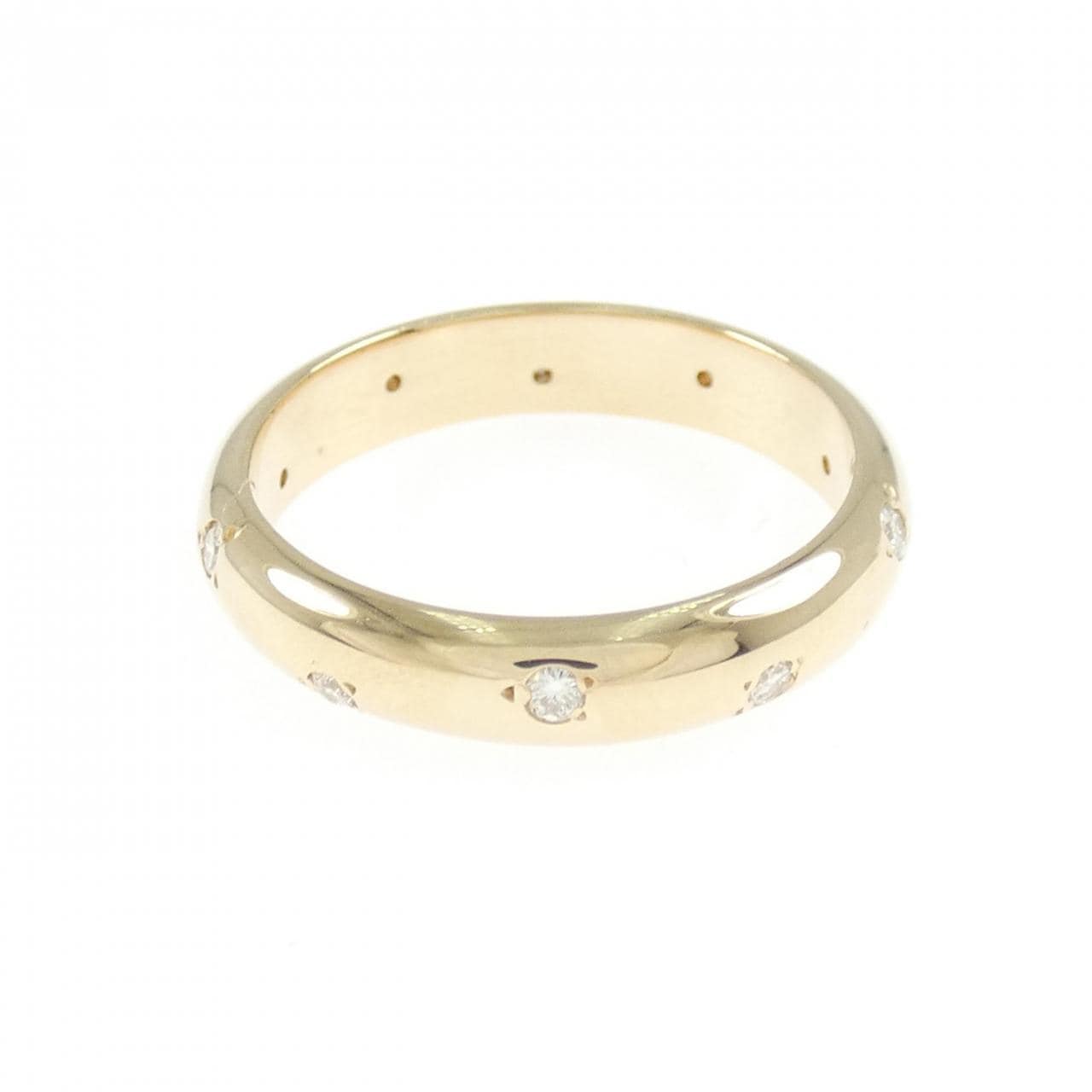 K18YG ダイヤモンド リング 0.13CT