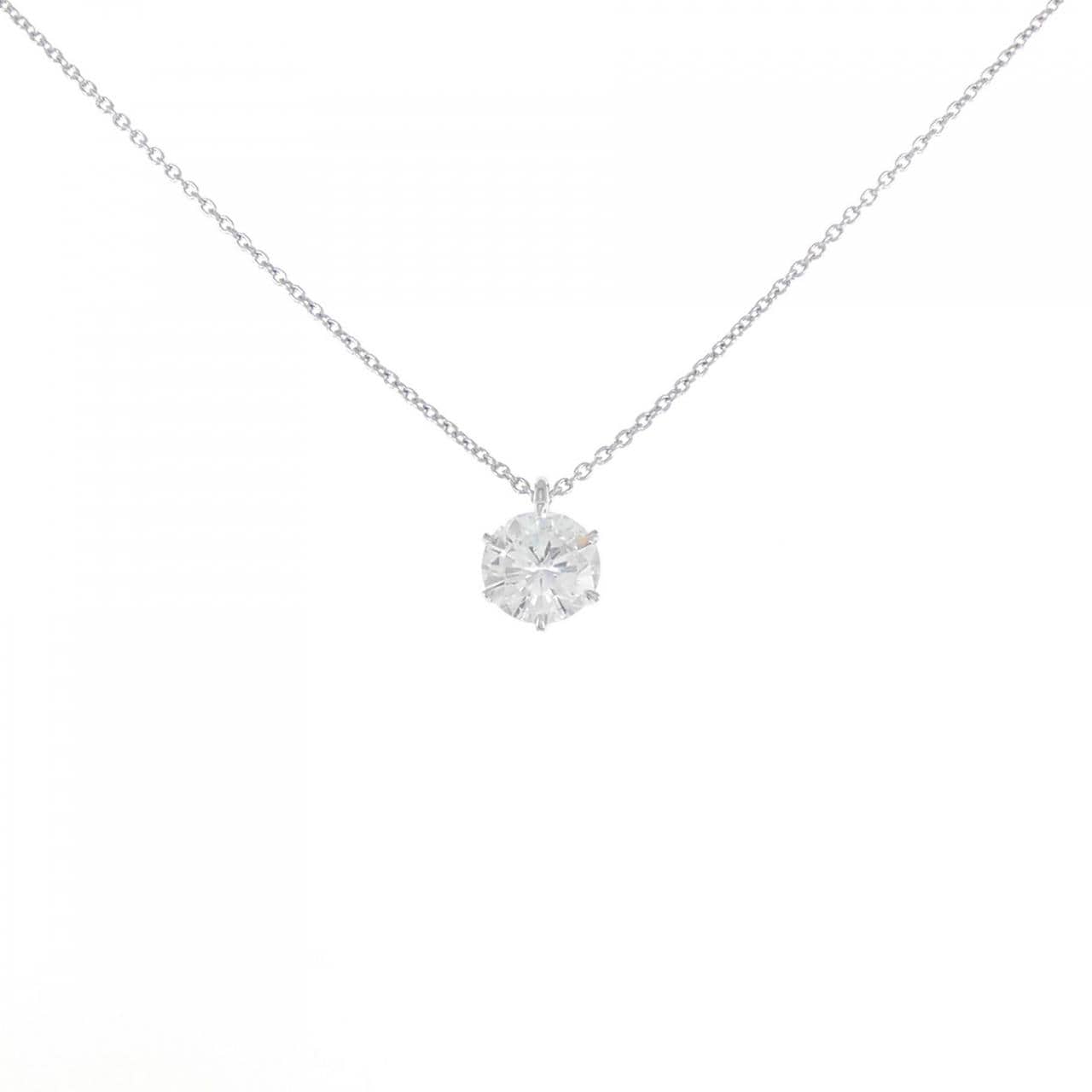 [Remake] PT Diamond Necklace 1.085CT E I1 Good