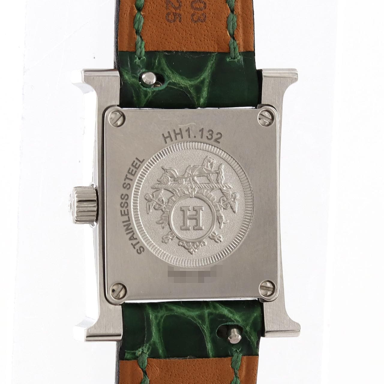 HERMES H 手錶/D HH1.132 不銹鋼石英