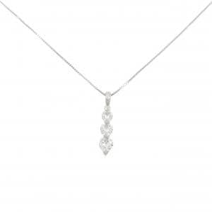 PT900/PT850 ダイヤモンド ネックレス 0.51CT