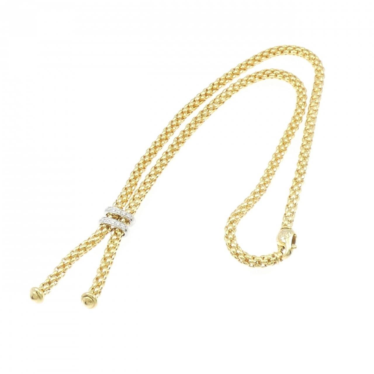 【新品】フォッペ マオリ ネックレス 0.09CT