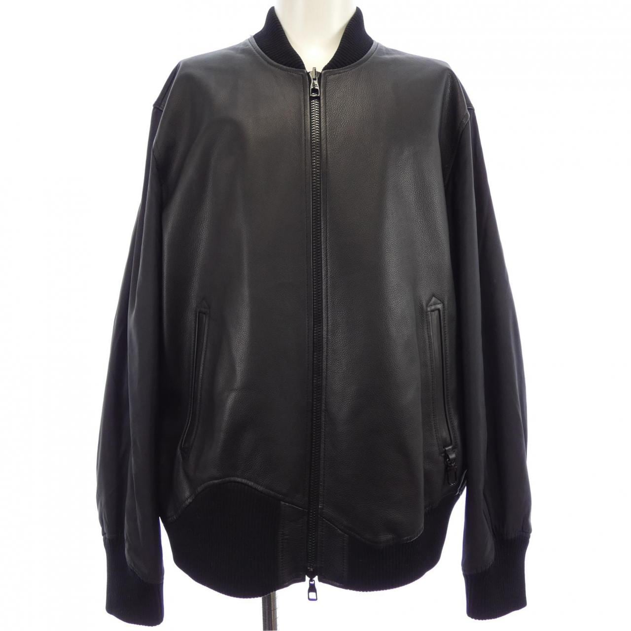 ルイヴィトン LOUIS VUITTON リバーシブルレザーナイロン HIL47WTKV レザージャケット