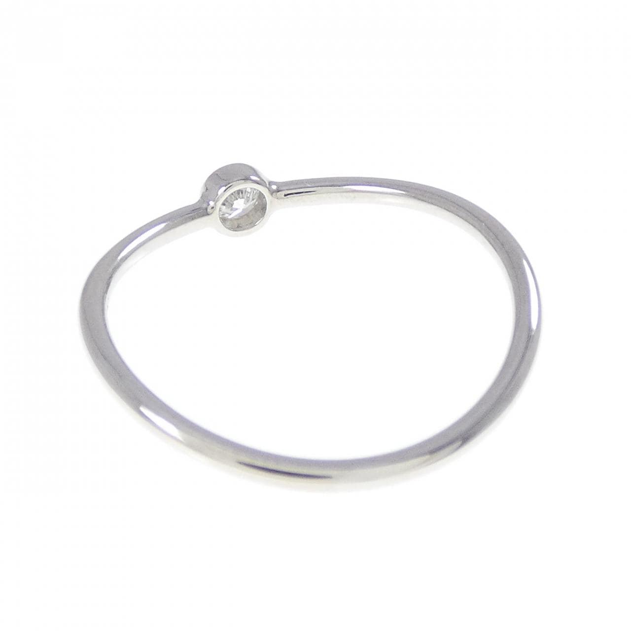 ティファニー ウェーブシングルロウ リング