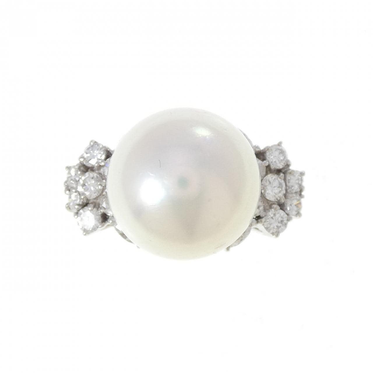 PT900 白蝶パール リング 15.9mm