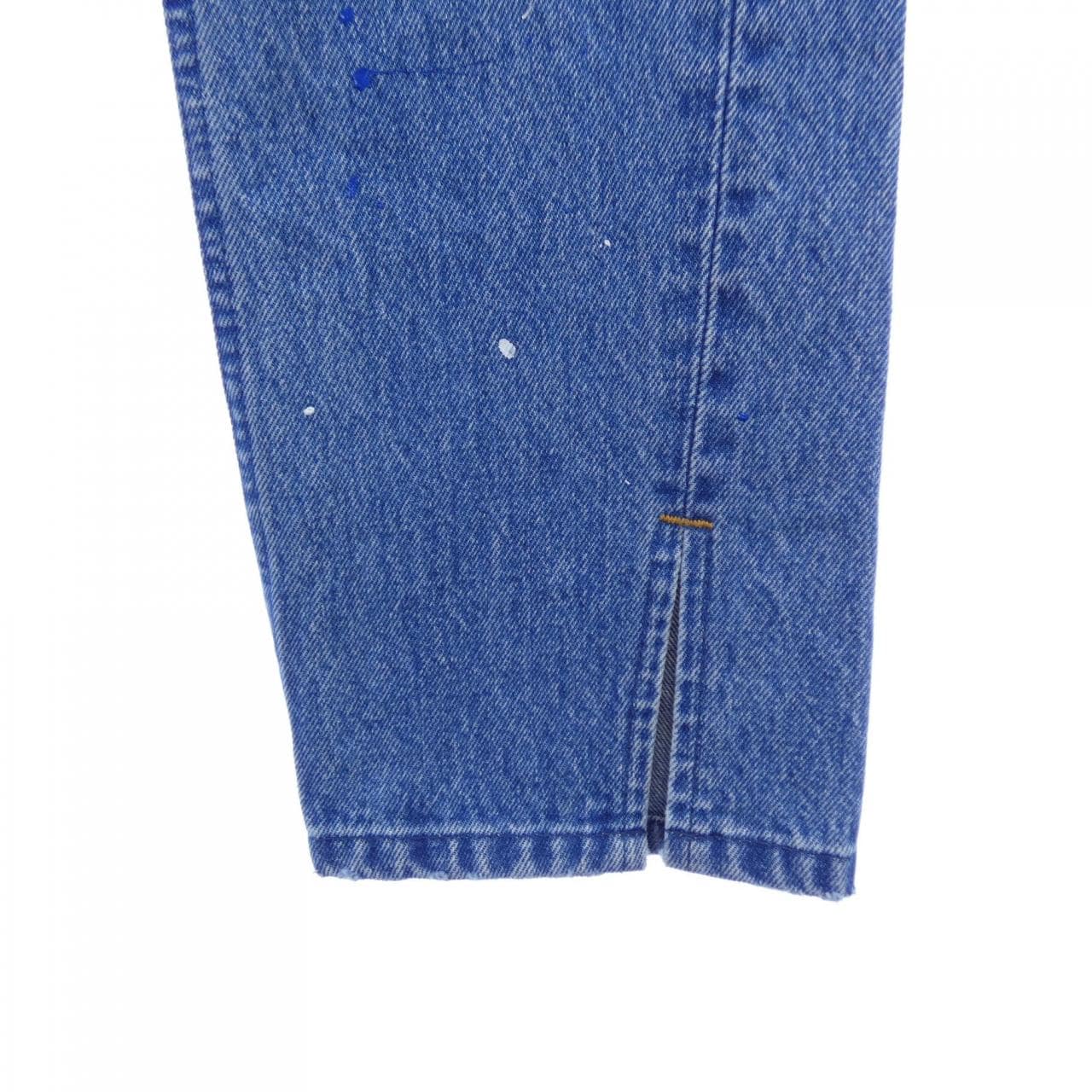 ウォードブルー WOADBLUE Slit Straight BLUE ジーンズ