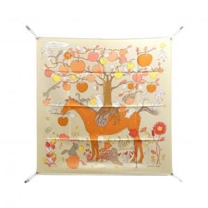エルメス LE POMMIER SELLIER カレ 004307S スカーフ