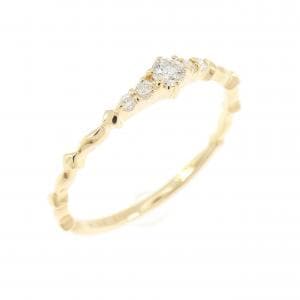 アガット ダイヤモンド リング 0.08CT