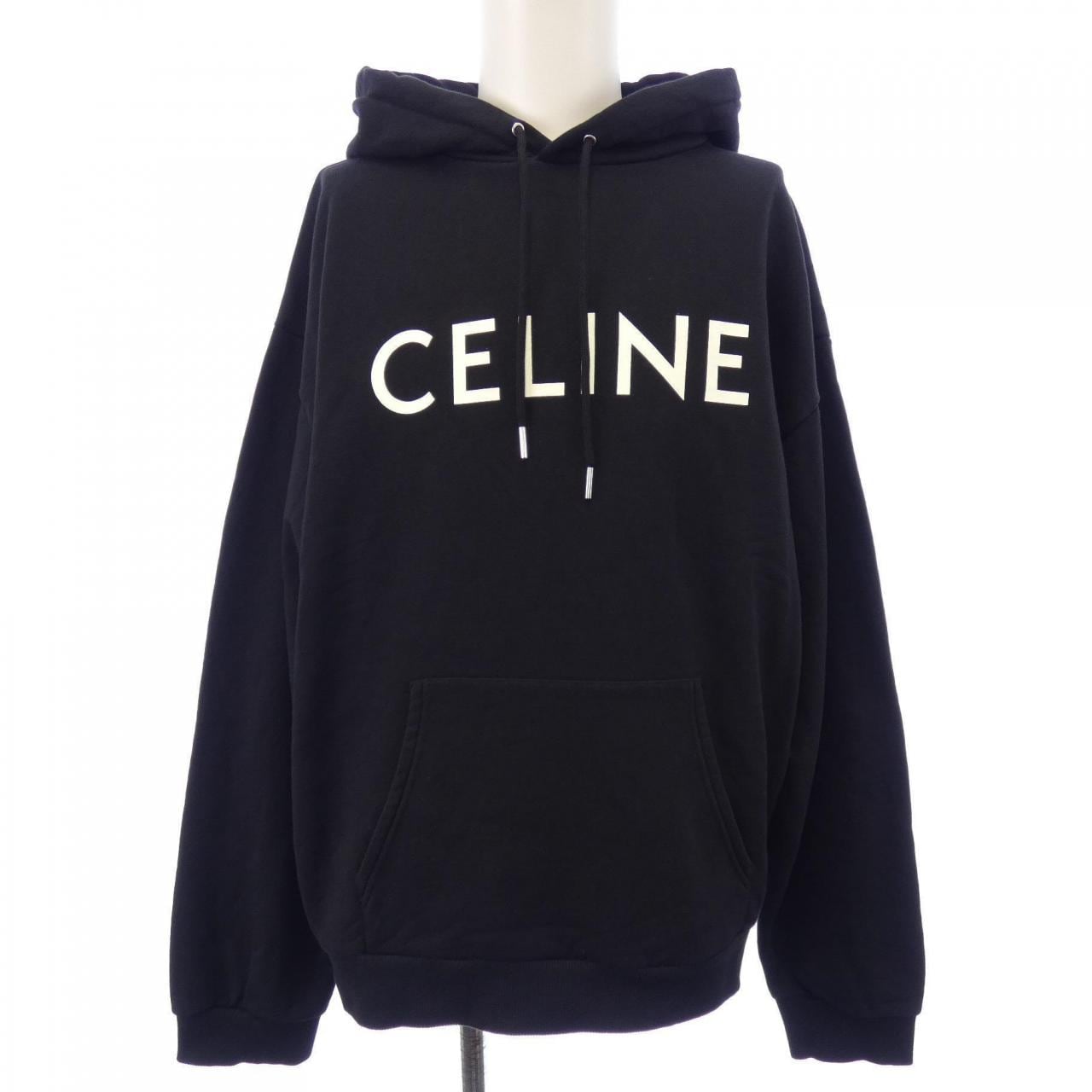 セリーヌ CELINE CELINEルーズフーディー 2Y321670Q パーカー