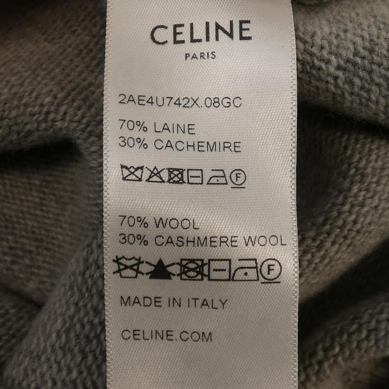 セリーヌ CELINE トリオンフ 2AE4U742X ニット