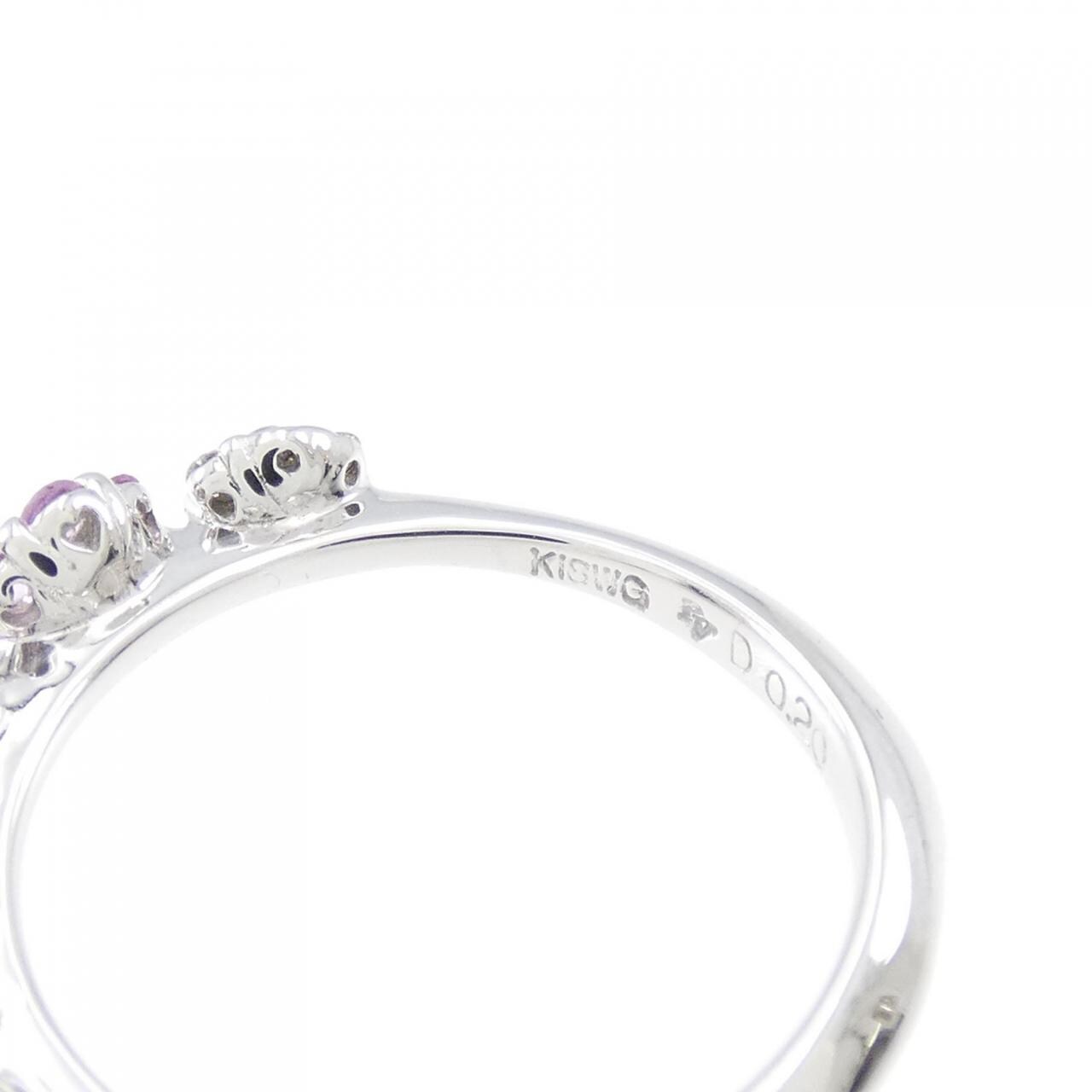PONTE VECCHIO Flower Sapphire Ring 0.28CT