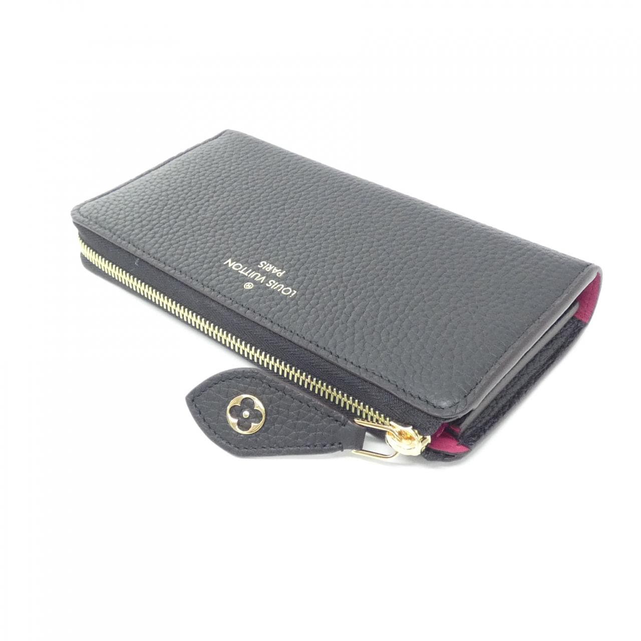 LOUIS VUITTON Taurillon Portefeuil Comet M63102 Wallet