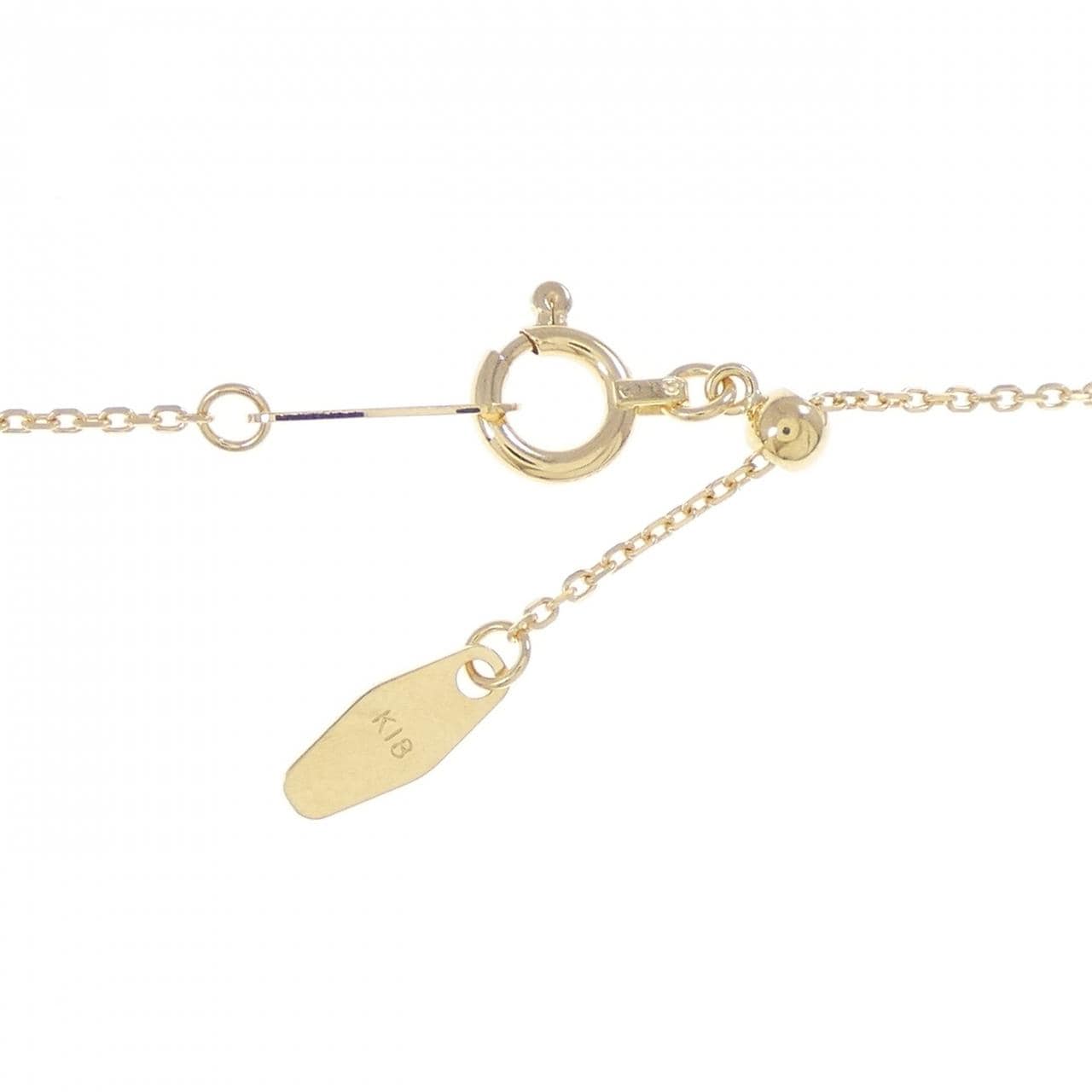 K18YG ダイヤモンド ネックレス 0.50CT