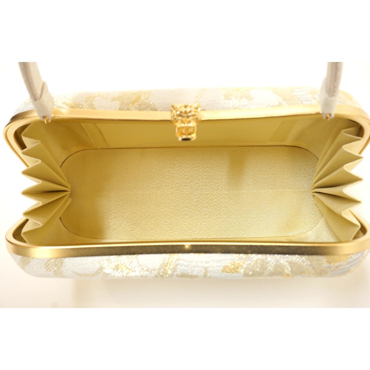 【新品】草履バッグセット　白梅　Ｌサイズ