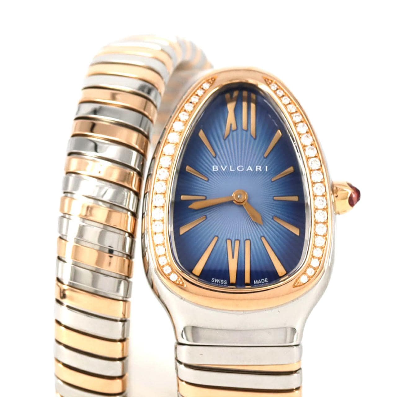 ブルガリ セルペンティトゥボガス PGコンビ/D Sサイズ SP35SPG/102984 SSxPG クォーツ