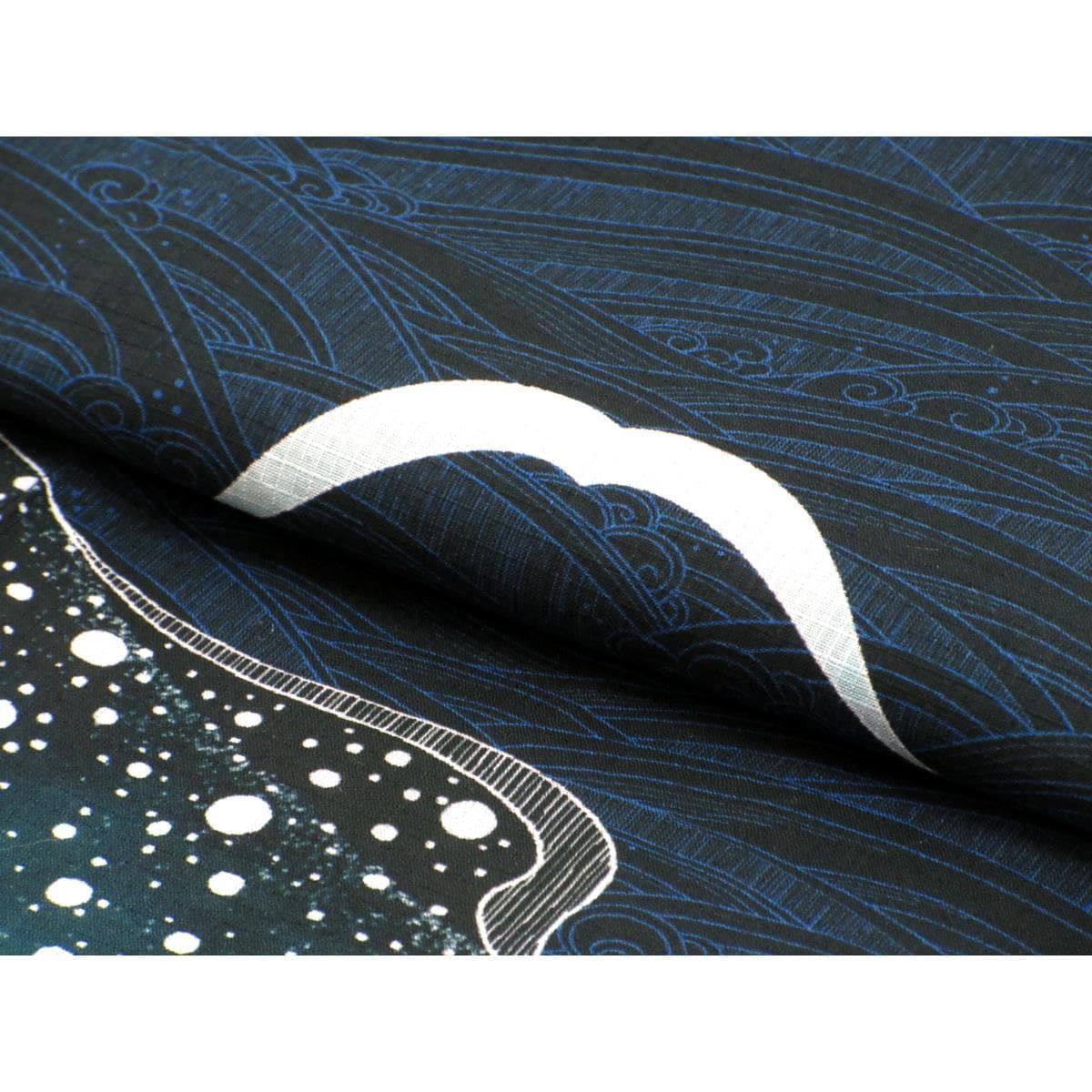 【新品】女ゆかた　くじら　Ｆサイズ