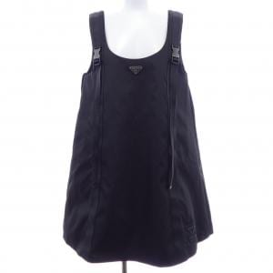 プラダ PRADA トライアングルロゴ ギャバジン ノースリーブドレス 230637 S202 1YFL ワンピース