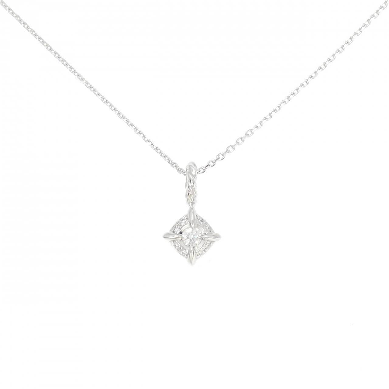 エスジェーエックス ダイヤモンド ネックレス 0.16CT