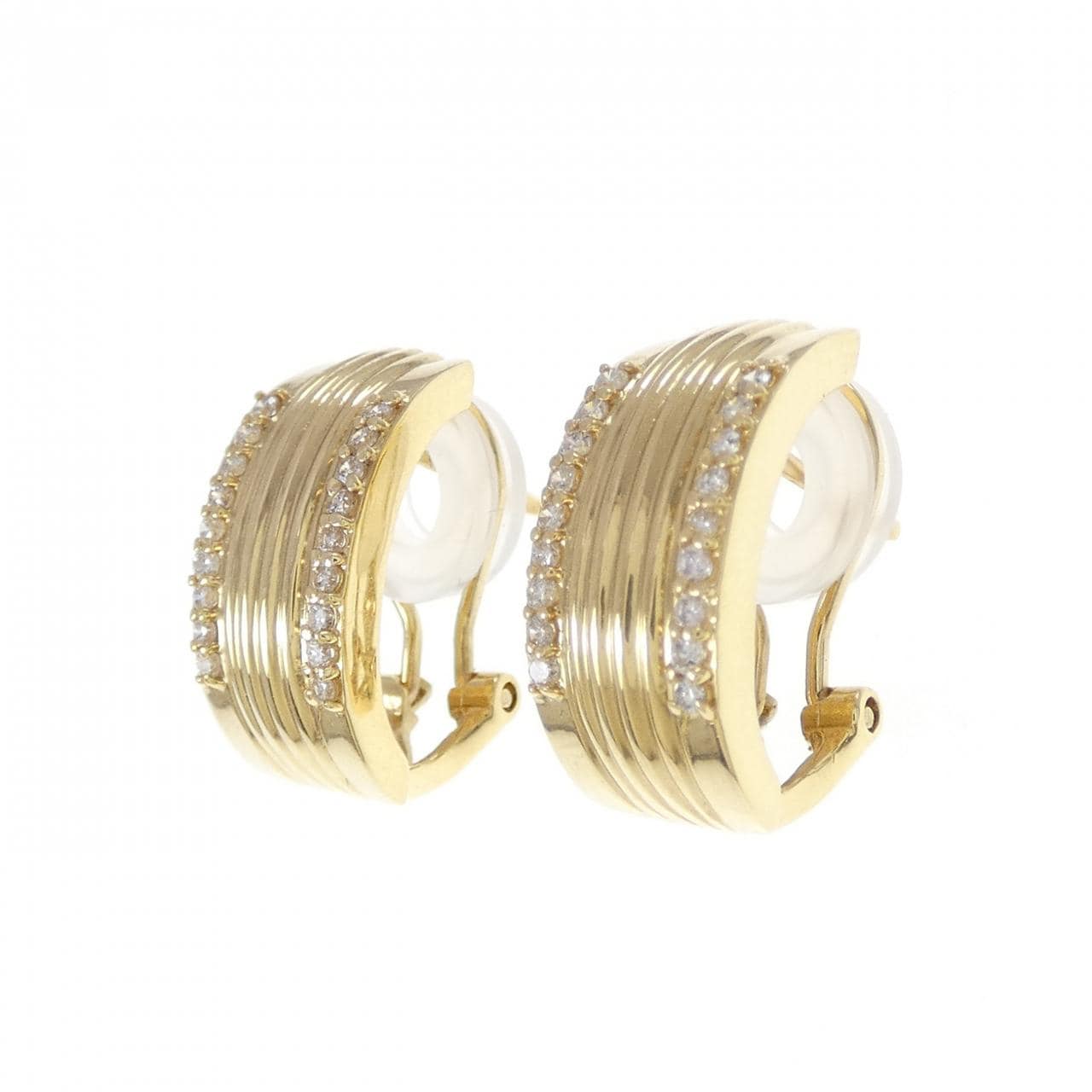 K18YG ダイヤモンド ピアス/イヤリング 0.30CT