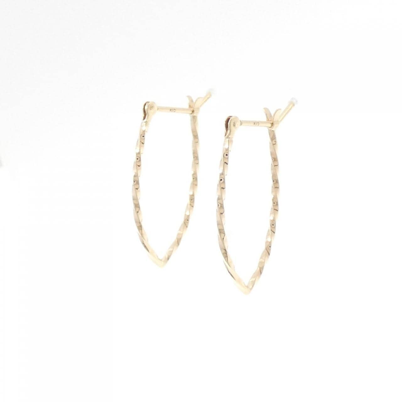 アガット K10YG ピアス