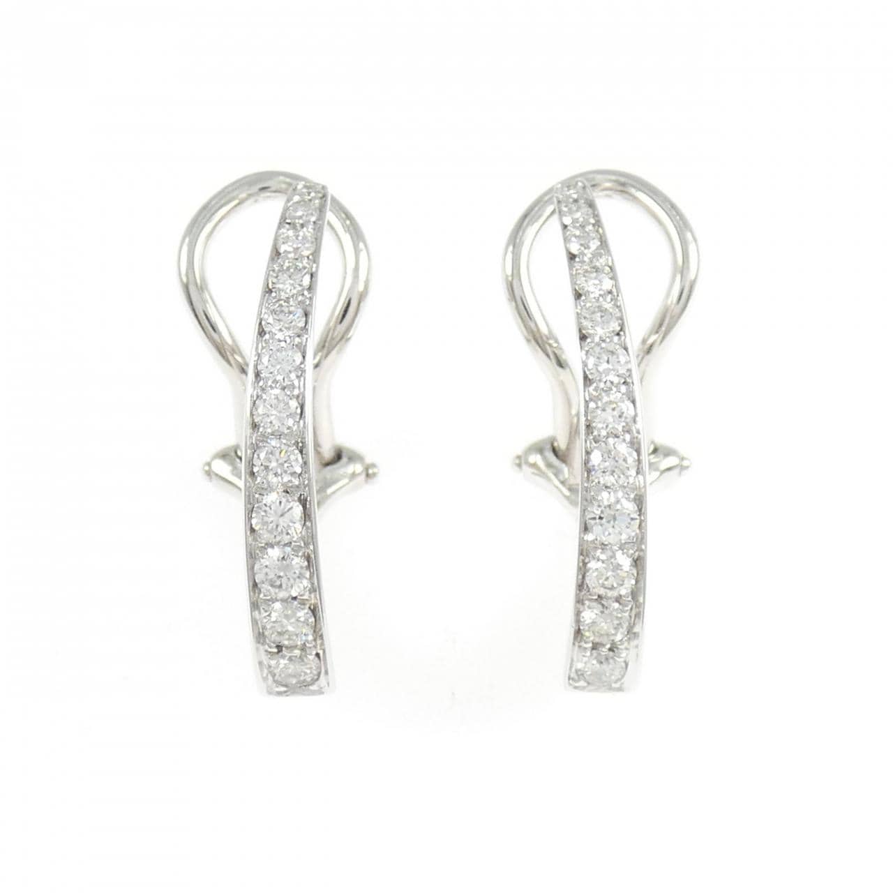 スカヴィア ダイヤモンド ピアス 0.58CT