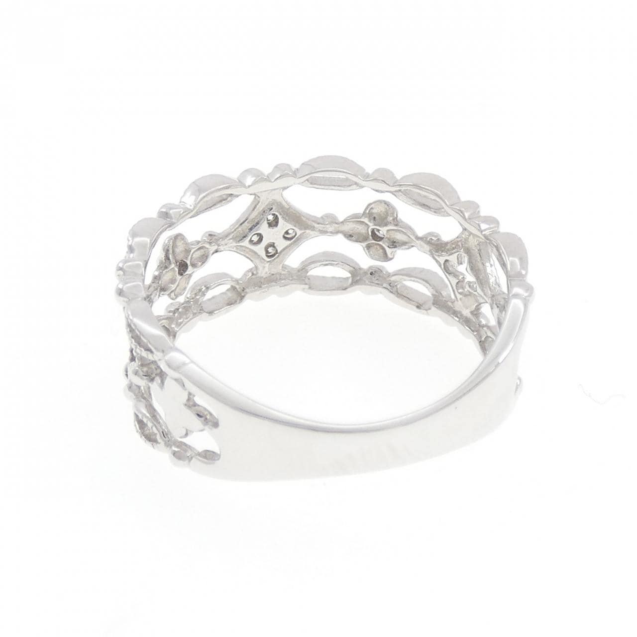 K10WG ダイヤモンド リング 0.04CT