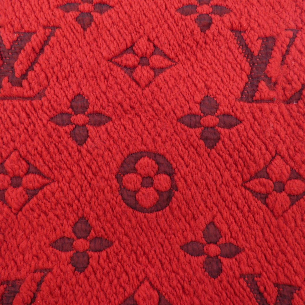 ルイヴィトン LOUIS VUITTON エシャルプ ロゴマニア M72432 MUFFLER