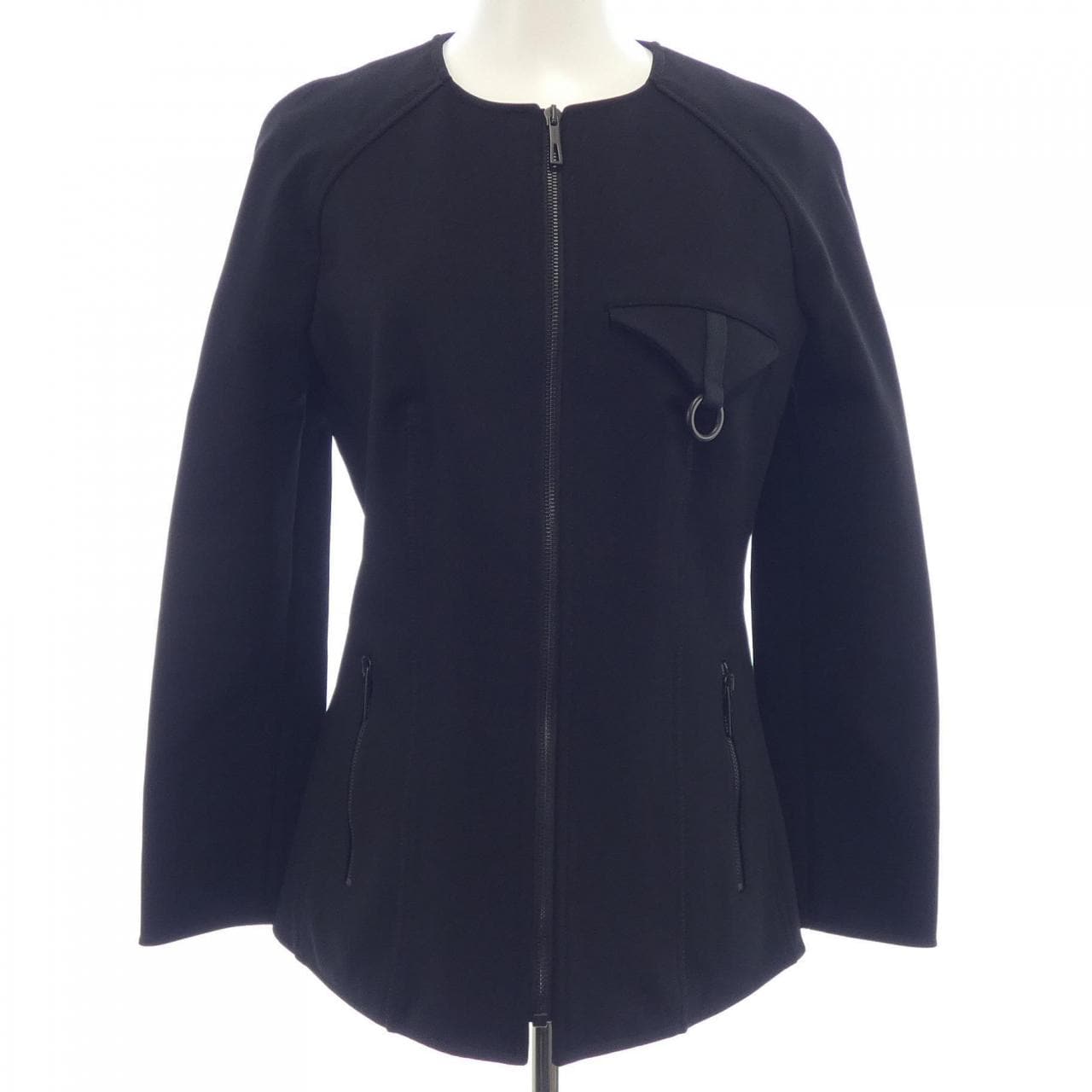 エルメス HERMES 3E0203DJ ノーカラージャケット