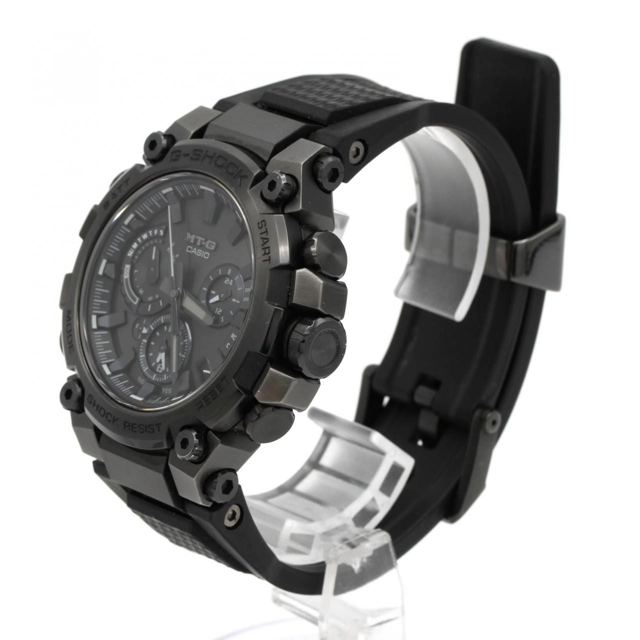 カシオ G-SHOCK･MT-G 電波時計 MTG-B3000B-1AJF SS ソーラークォーツ