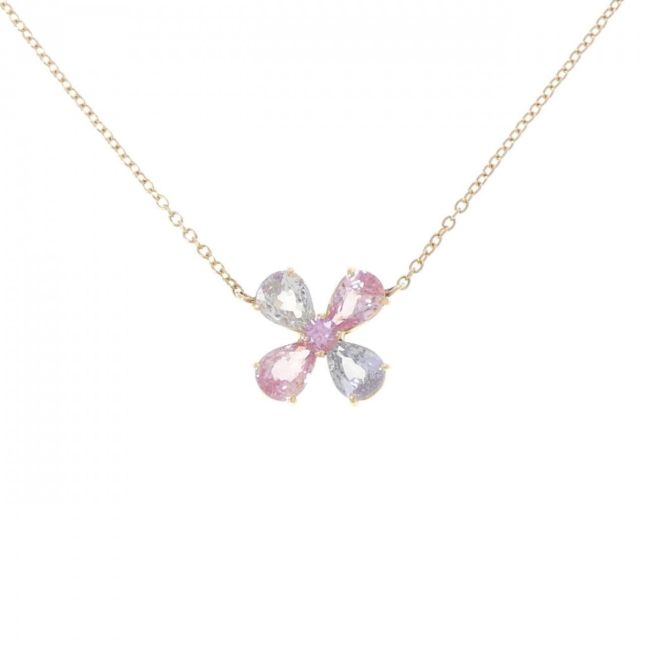 ポンテヴェキオ サファイヤ ネックレス 3.86CT