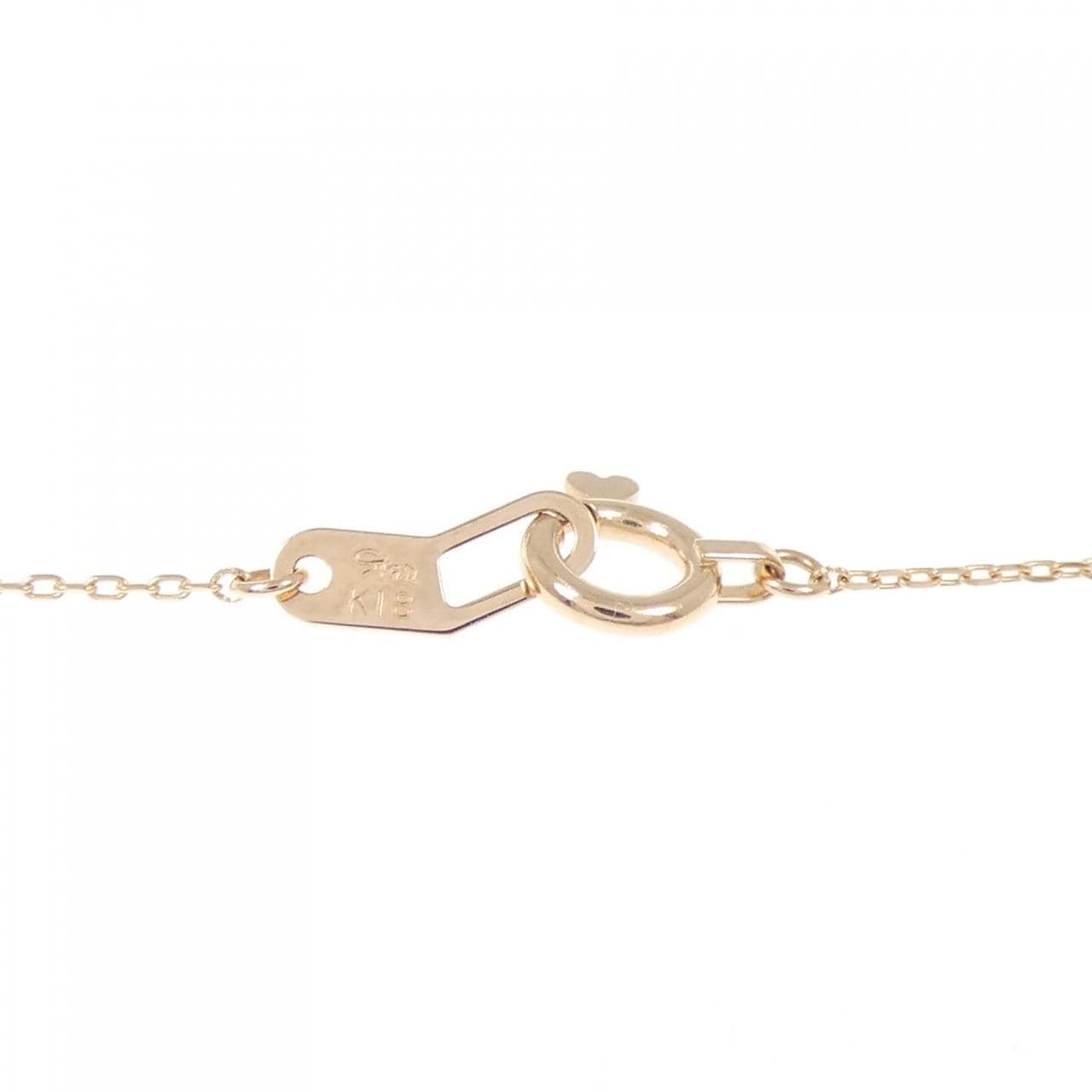 スタージュエリー ホースシュー ダイヤモンド ネックレス 0.05CT