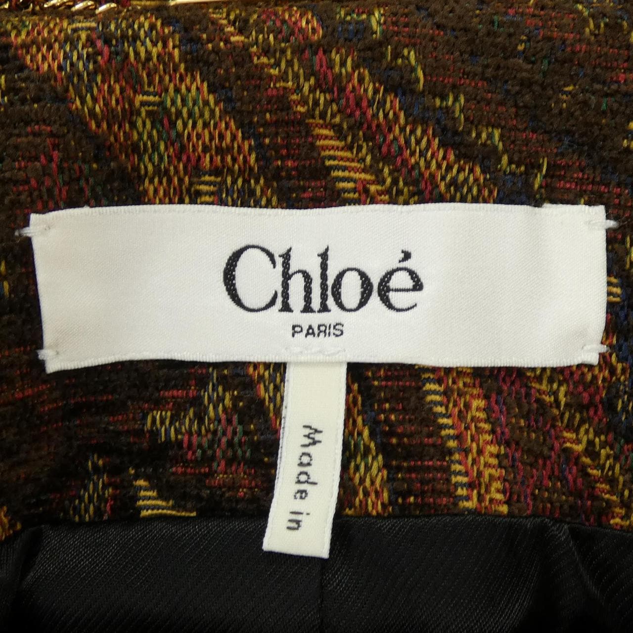 クロエ Chloe CH25AVE2028269A36 ノーカラージャケット