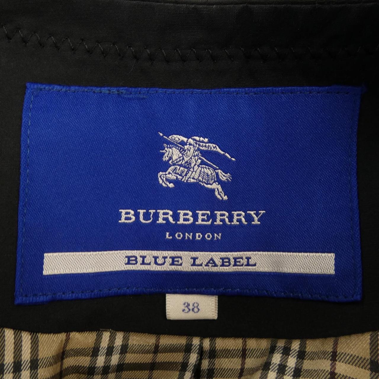 BURBERRY巴寶莉藍色標籤外套