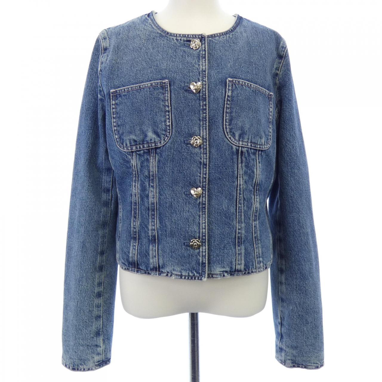 シャネル CHANEL LOOK39 P80314V72824 25B デニムジャケット