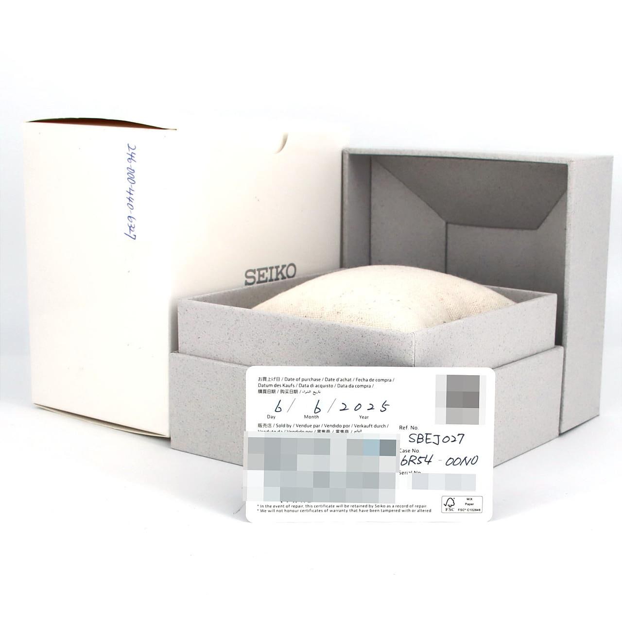 セイコー プロスペックス LIMITED 6R54-00N0/SBEJ027 SS 自動巻