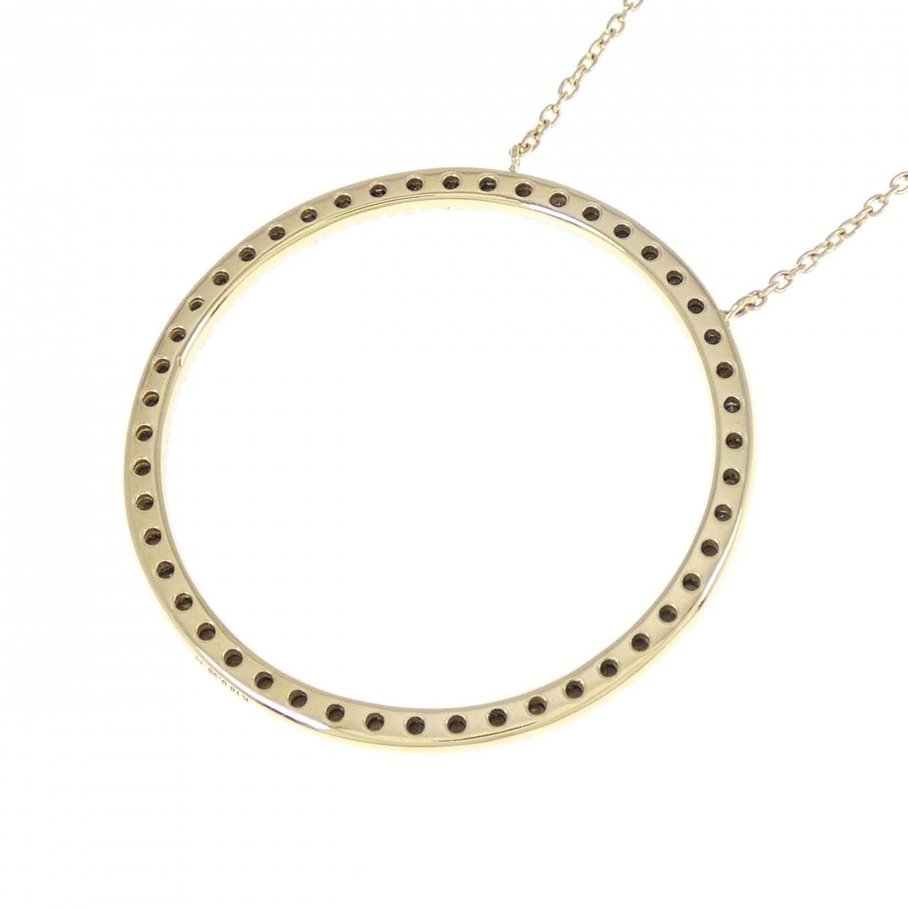 Bijou de M Circle Necklace Necklace 0.58CT