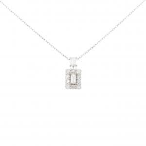 PT950/PT850 ダイヤモンド ネックレス 0.64CT
