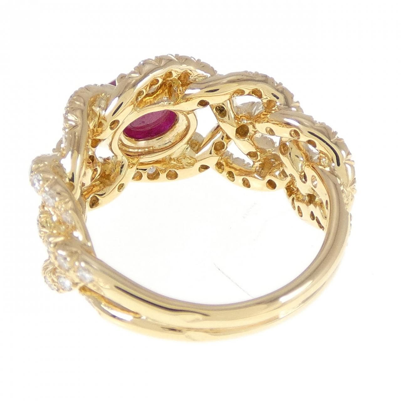 750YG Ruby Ring 1.86CT