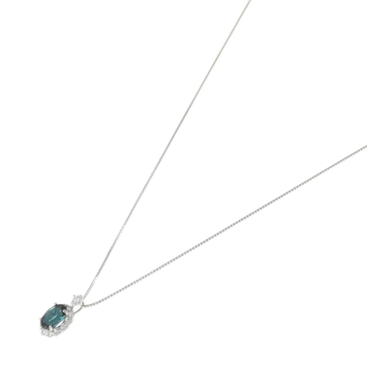 [BRAND NEW] PT Tourmaline Necklace 0.54CT