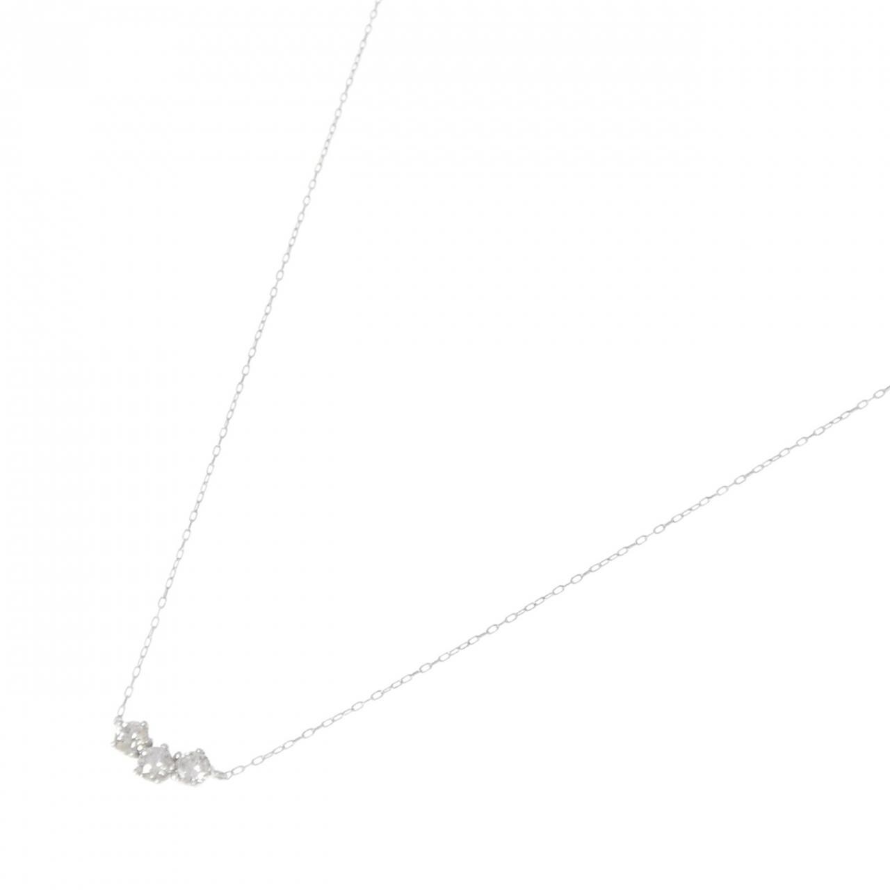 PT950/PT900 ダイヤモンド ネックレス 0.20CT